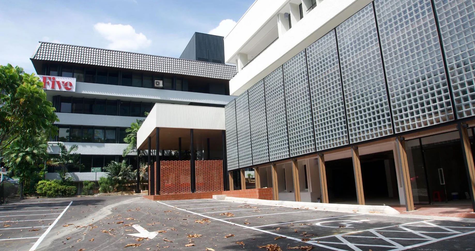 the five – parking